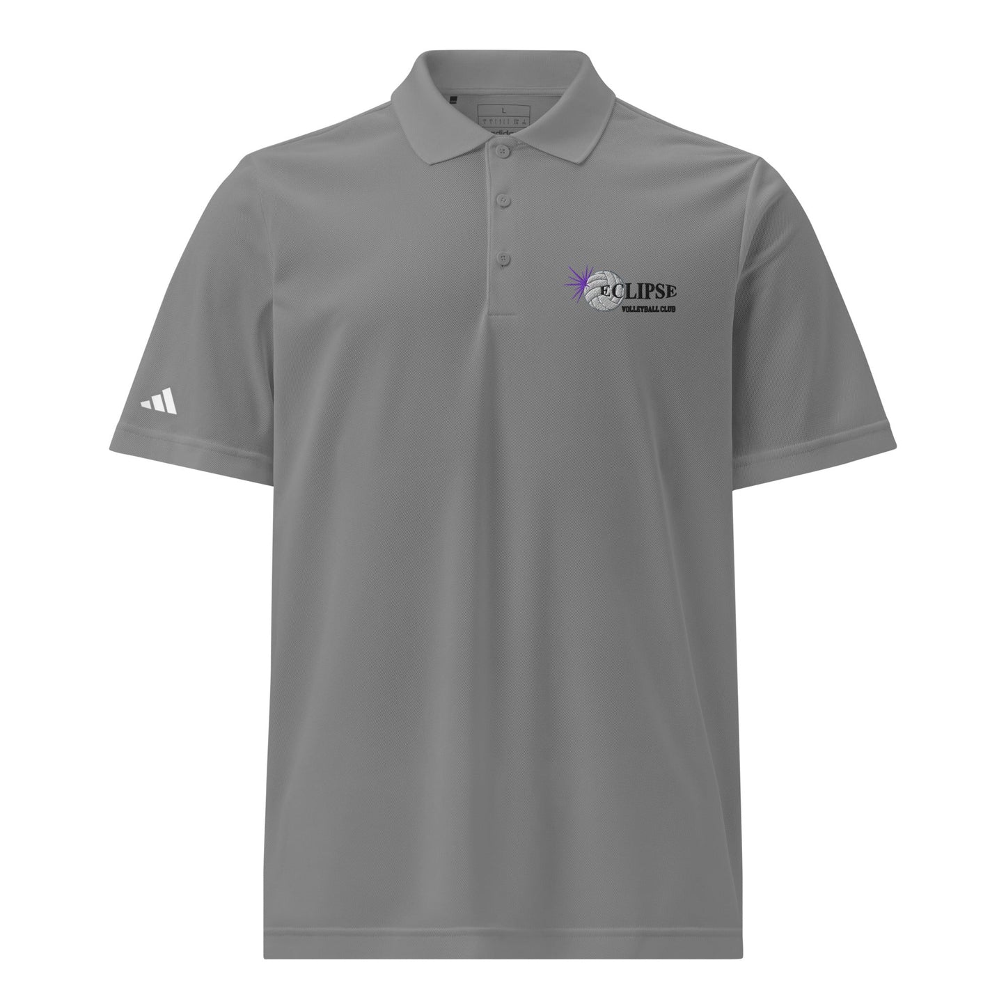 Signature | Embroidered Adidas Sport Polo | Eclipse Volleyball Club
