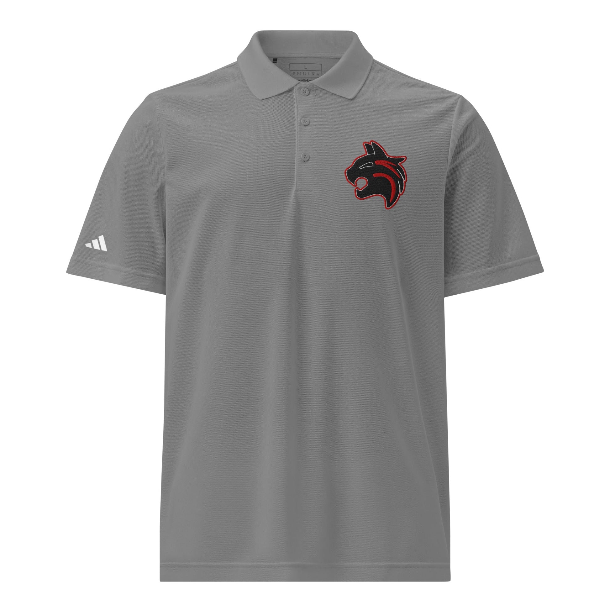Signature | Embroidered Adidas Sport Polo | Hemingford Bobcats