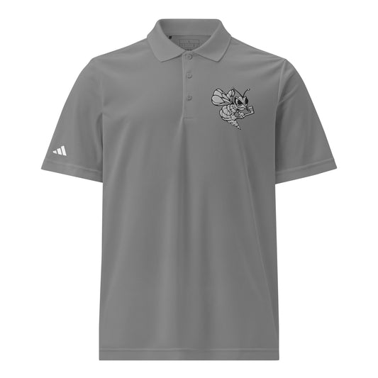 Signature | Embroidered Adidas Sport Polo | HORNETS | Mascot Logo