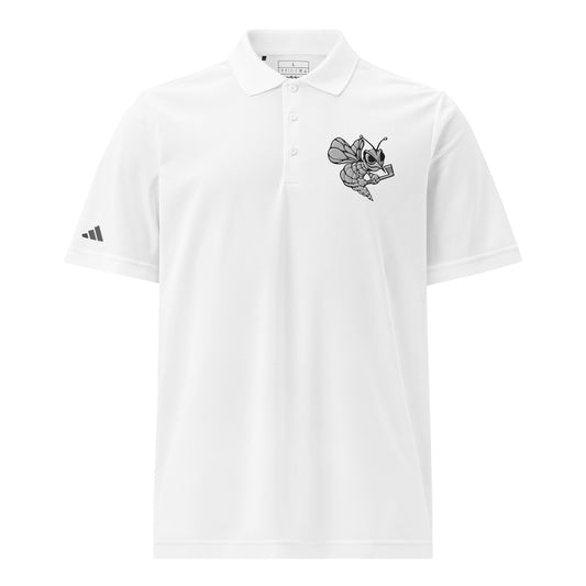 Signature | Embroidered Adidas Sport Polo | HORNETS | Mascot Logo
