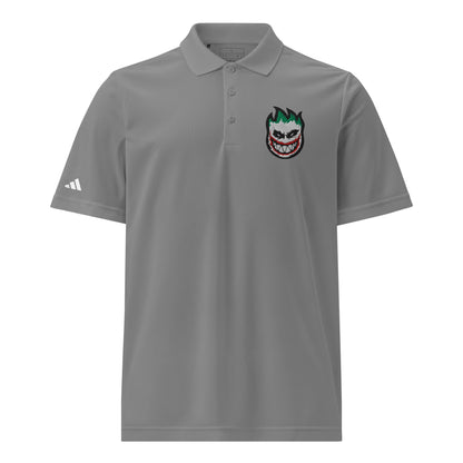 Signature | Embroidered Adidas Sport Polo | HOTBOYZ | Giggle Flame Logo