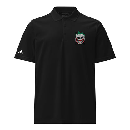 Signature | Embroidered Adidas Sport Polo | HOTBOYZ | Giggle Flame Logo