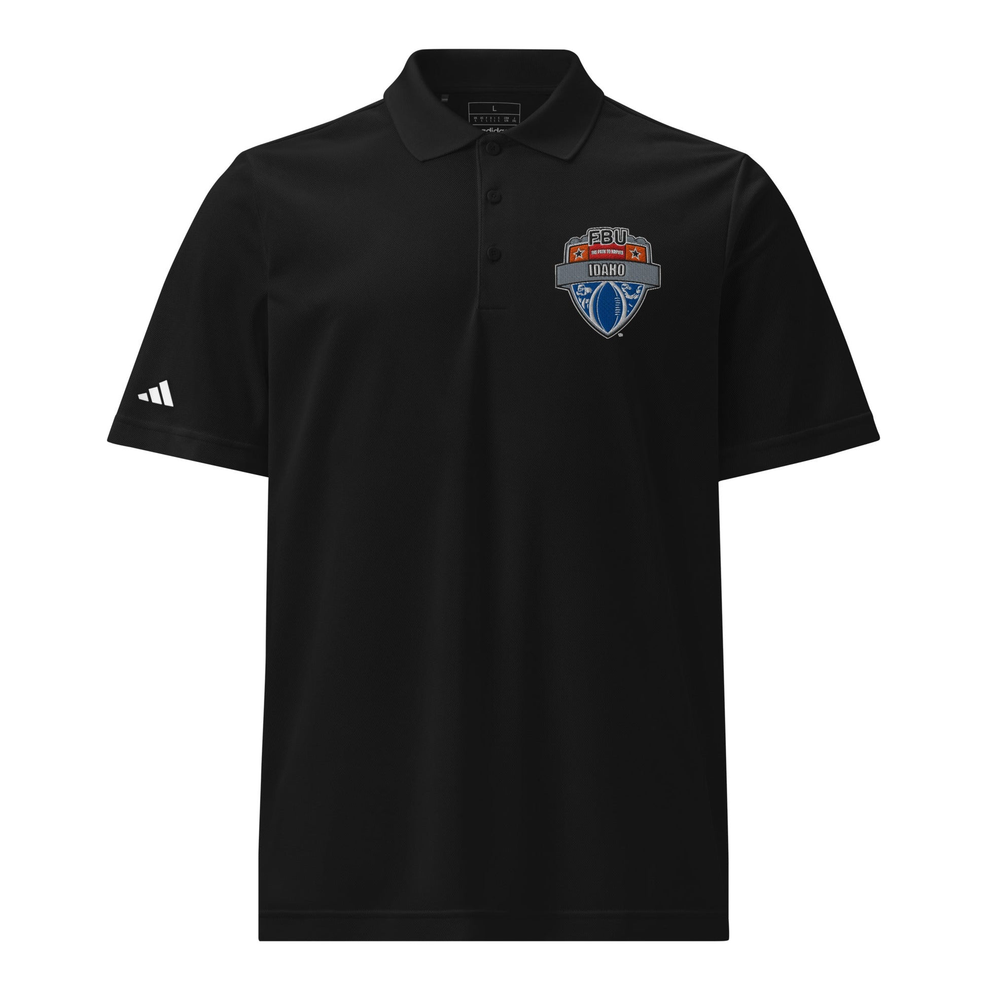 Signature | Embroidered Adidas Sport Polo | Idaho FBU