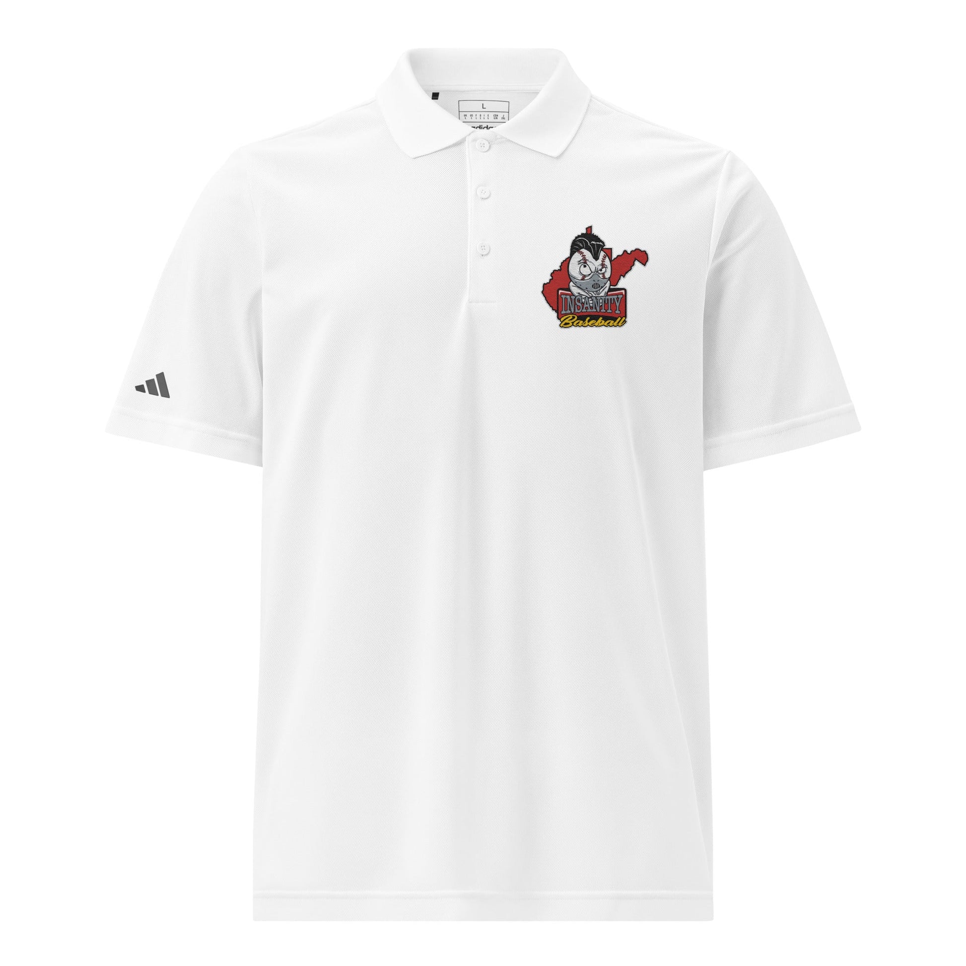 Signature | Embroidered Adidas Sport Polo | Insanity Baseball
