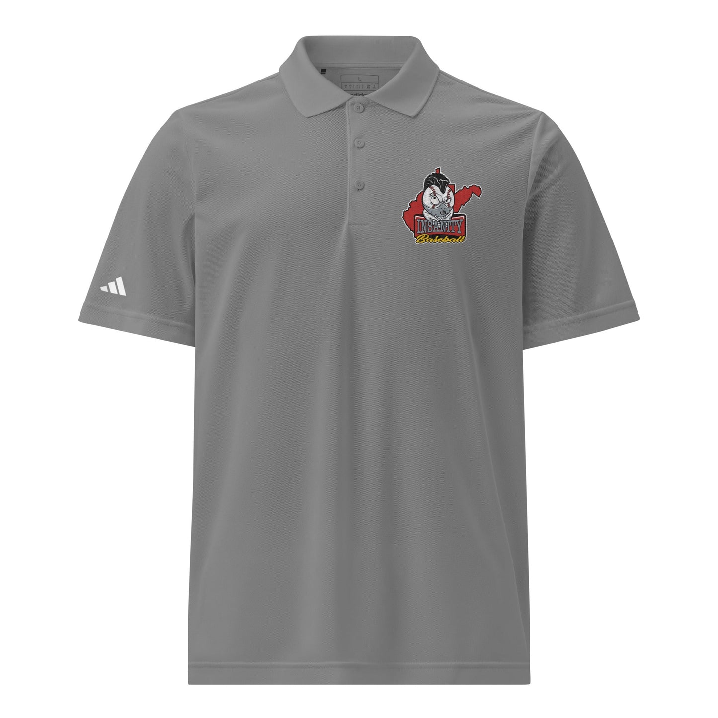 Signature | Embroidered Adidas Sport Polo | Insanity Baseball