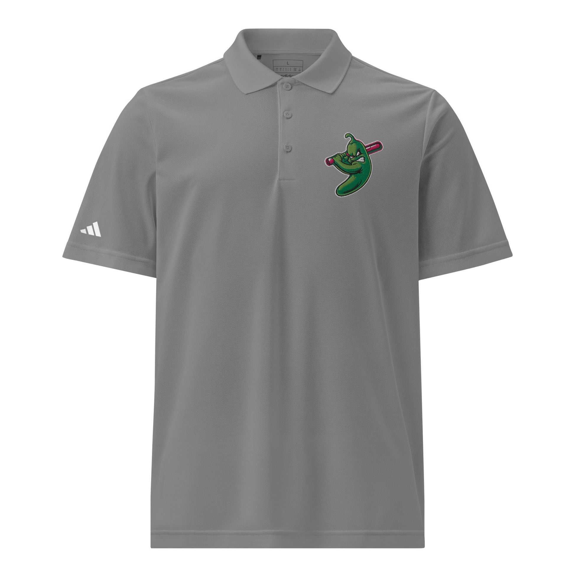 Signature | Embroidered Adidas Sport Polo | Jalapenos Baseball