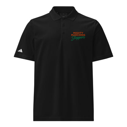 Signature | Embroidered Adidas Sport Polo | KC Mighty Marching Steppers | Script Logo