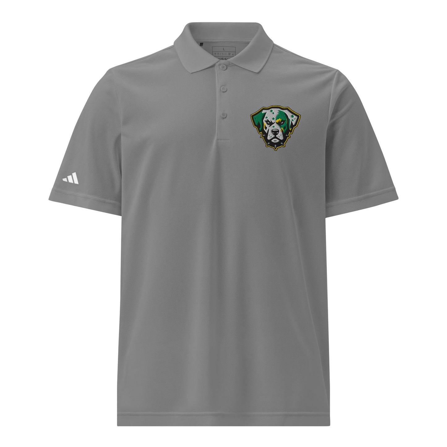 Signature | Embroidered Adidas Sport Polo | Lake Erie Power Pines | Mascot Logo