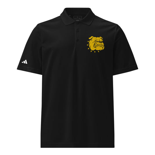 Signature | Embroidered Adidas Sport Polo | LMS Basketball | Bulldog Logo