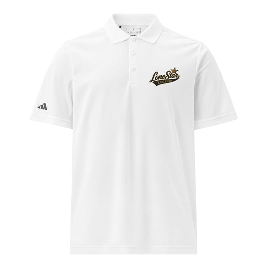 Signature | Embroidered Adidas Sport Polo | Lone Star legends | Script Logo