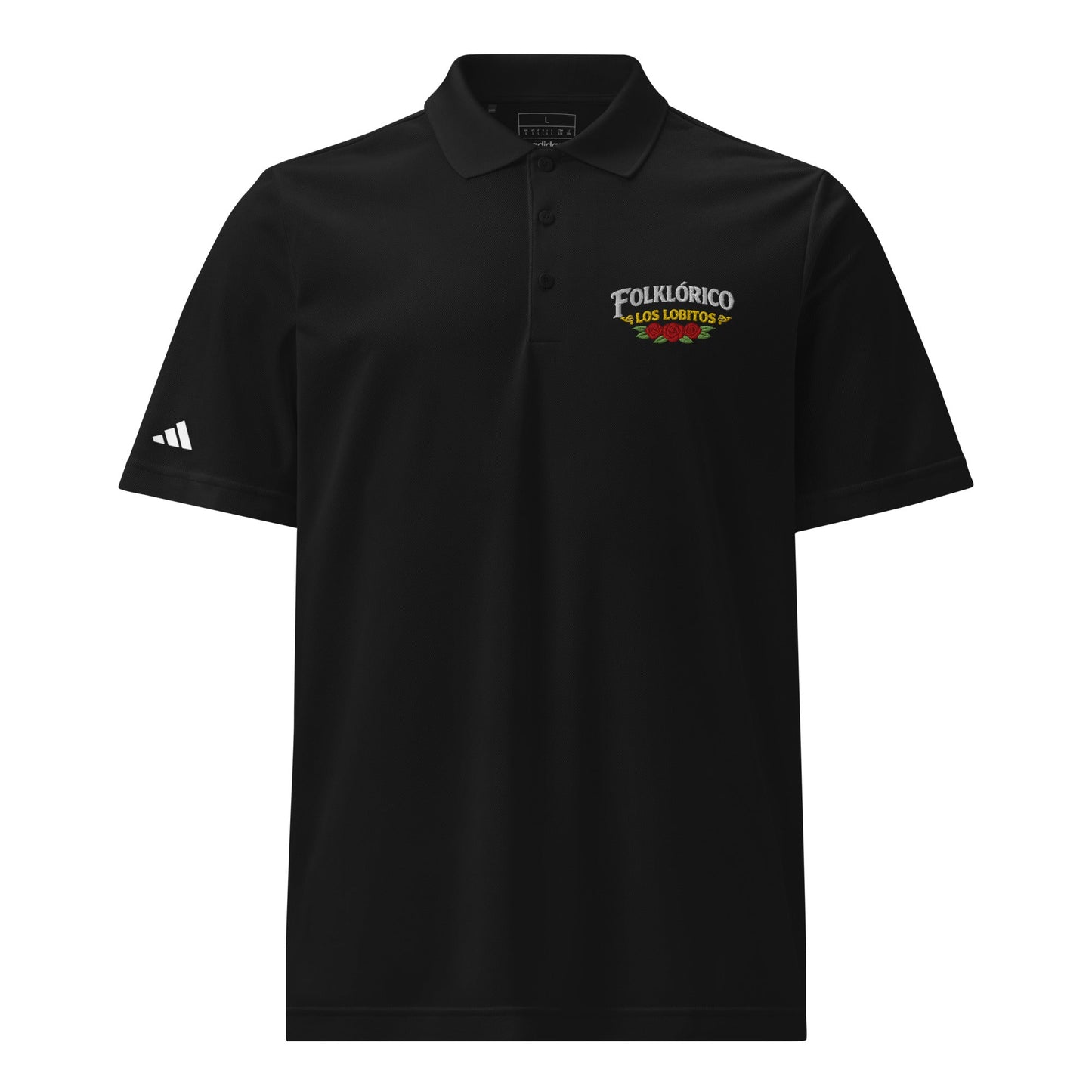 Signature | Embroidered Adidas Sport Polo | Los Lobitos | Los Lobitos Logo