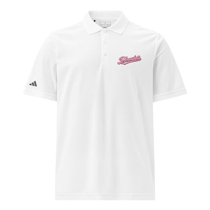 Signature | Embroidered Adidas Sport Polo | Moonshots | Script Logo