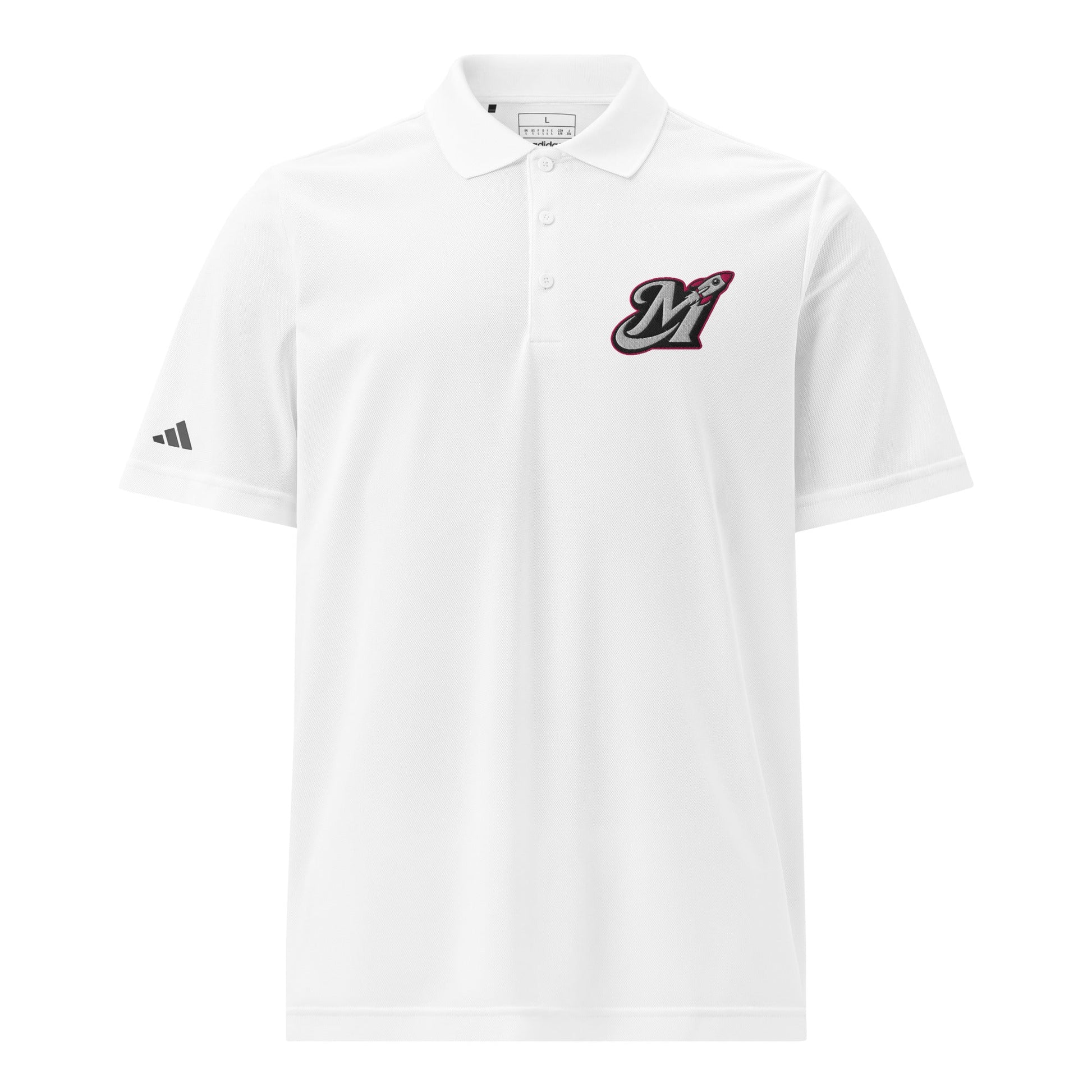 Signature | Embroidered Adidas Sport Polo | Moonshots | Stellar Strike Logo