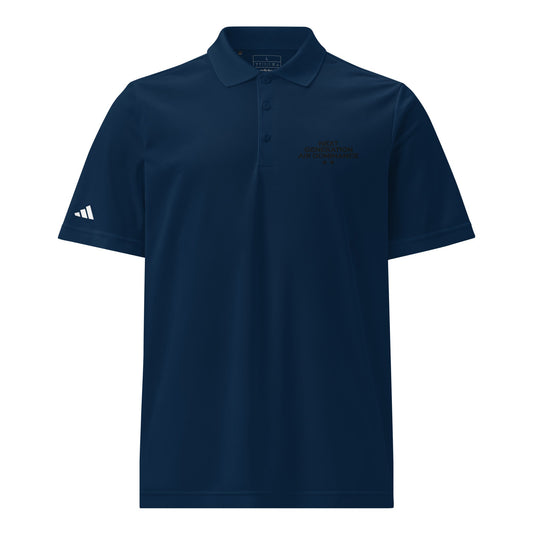 Signature | Embroidered Adidas Sport Polo | Next Generation Air Dominance | Modern Script Logo