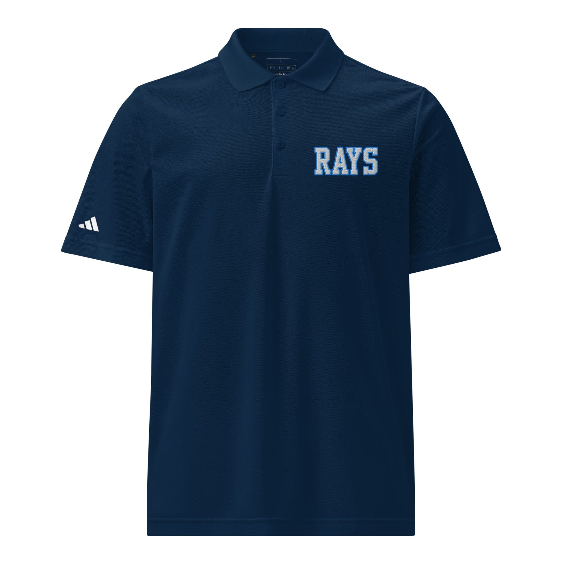 Signature | Embroidered Adidas Sport Polo | Next Level Rays | Block Logo