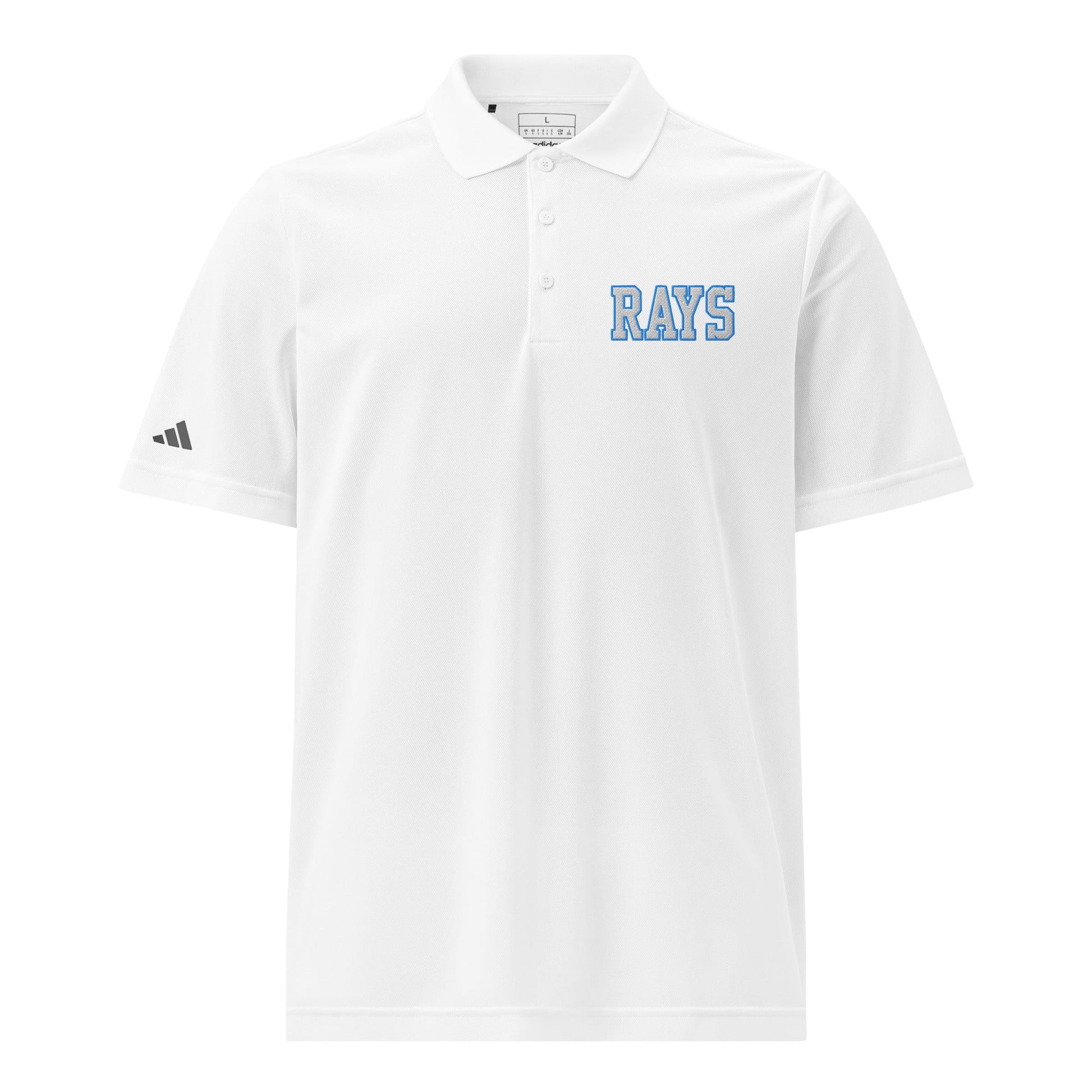 Signature | Embroidered Adidas Sport Polo | Next Level Rays | Block Logo