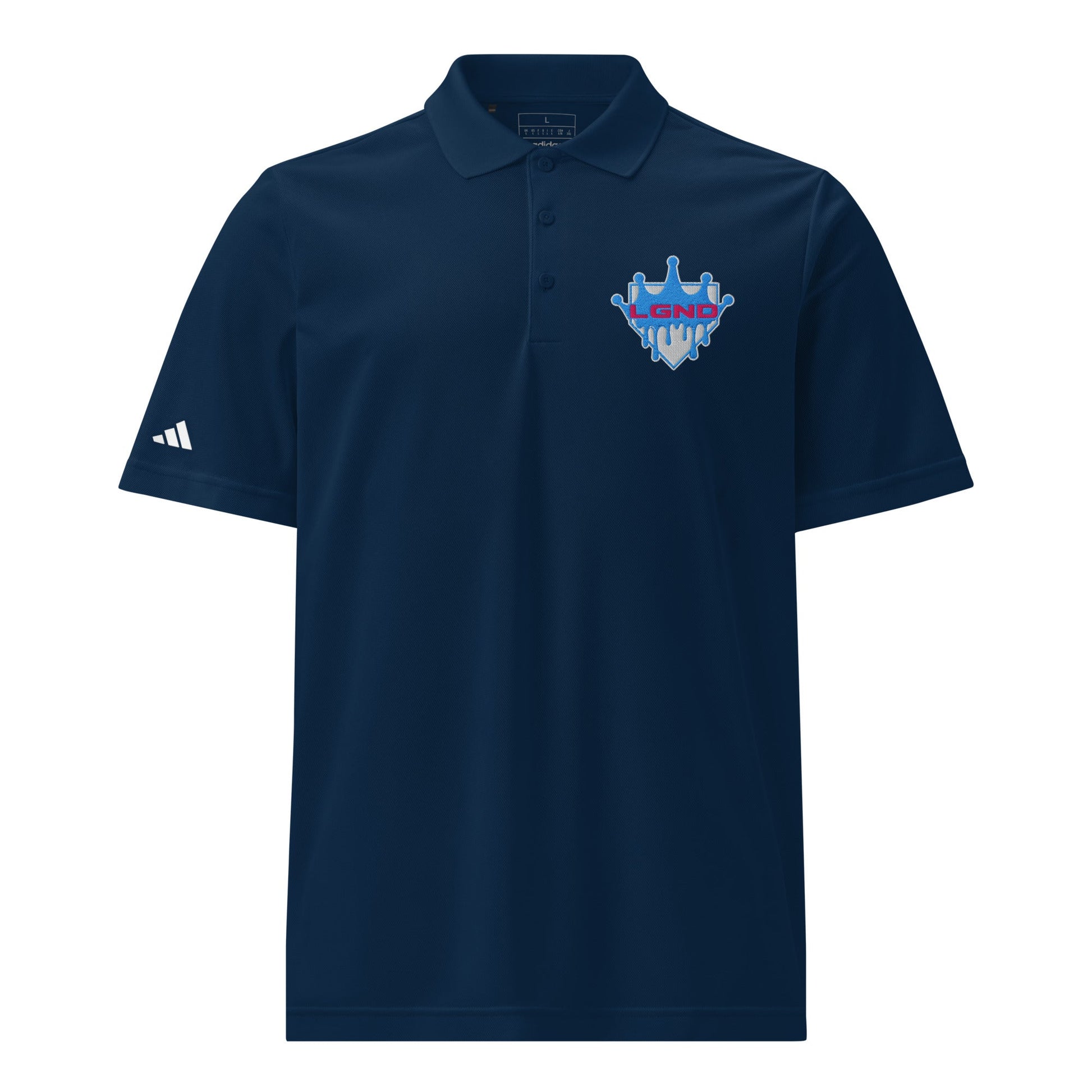 Signature | Embroidered Adidas Sport Polo | Norcal Legend | Home Plate Logo