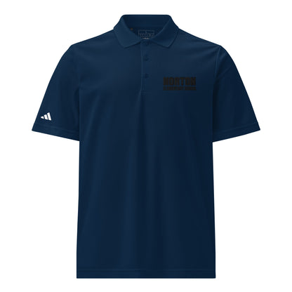 Signature | Embroidered Adidas Sport Polo | Norton Elementary School | Block Script Logo