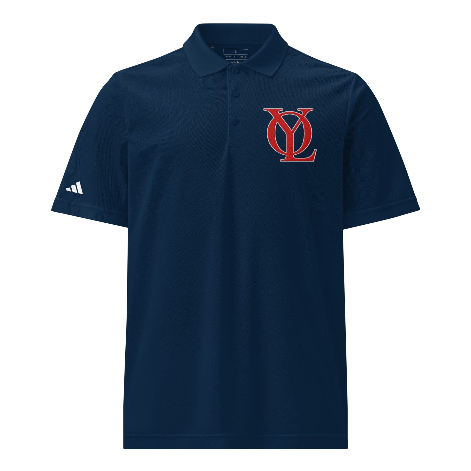 Signature | Embroidered Adidas Sport Polo | Oakdale Youth League | Monogram Logo