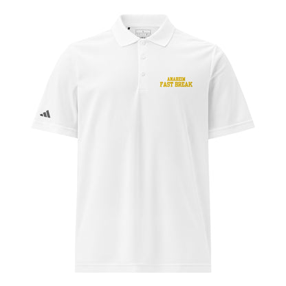 Signature | Embroidered Adidas Sport Polo | OC FASTBREAK | Fast Break Logo