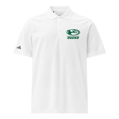 Signature | Embroidered Adidas Sport Polo | Odessa Girls Lacrosse | Ducks Green Logo