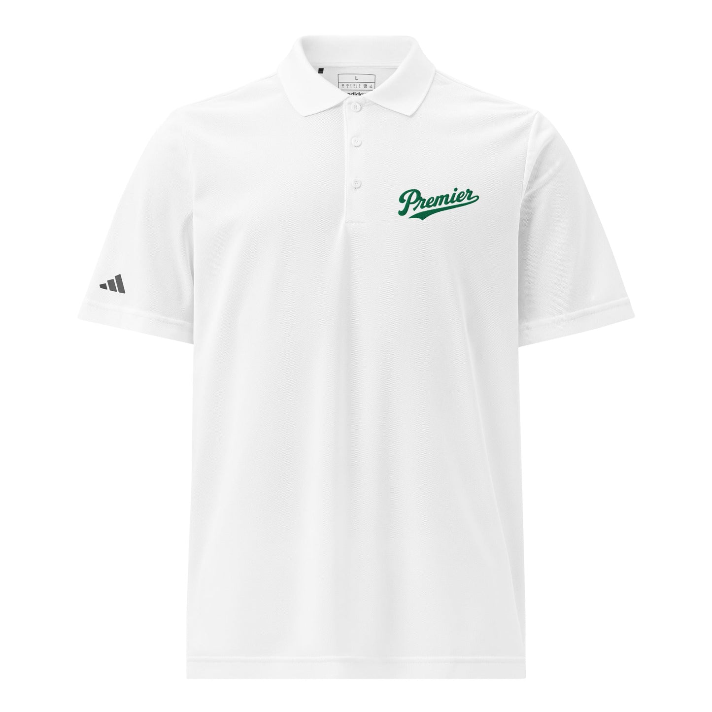 Signature | Embroidered Adidas Sport Polo | Oregon Premier Baseball | Premier Logo