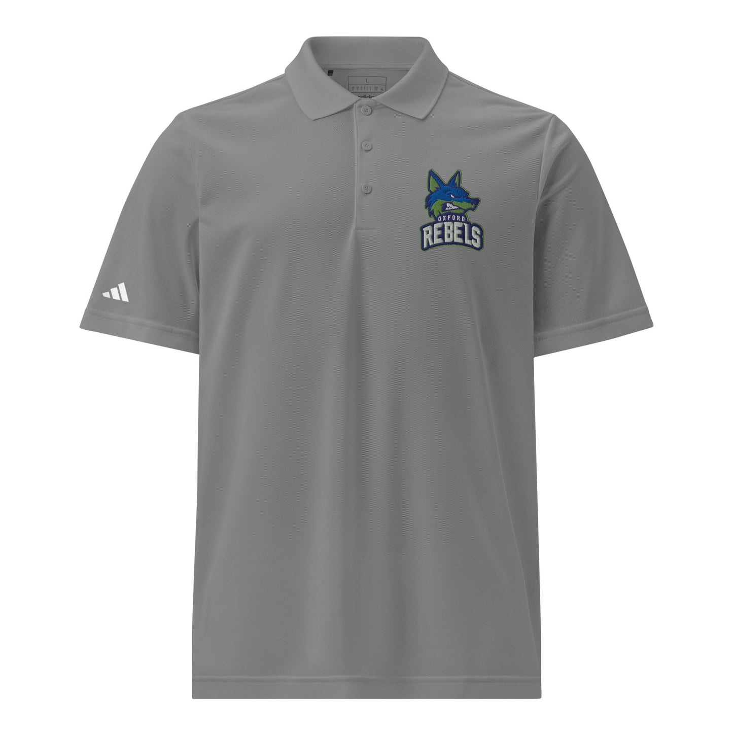 Signature | Embroidered Adidas Sport Polo | Oxford Rebels 12U | Mascot Logo