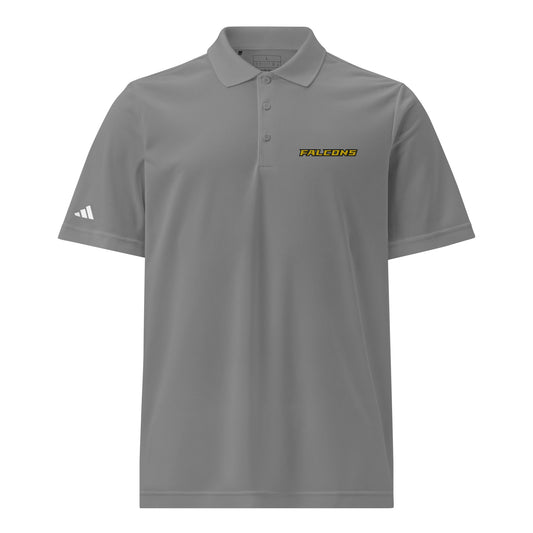 Signature | Embroidered Adidas Sport Polo | Pfeiffer University Golf | Alt Logo