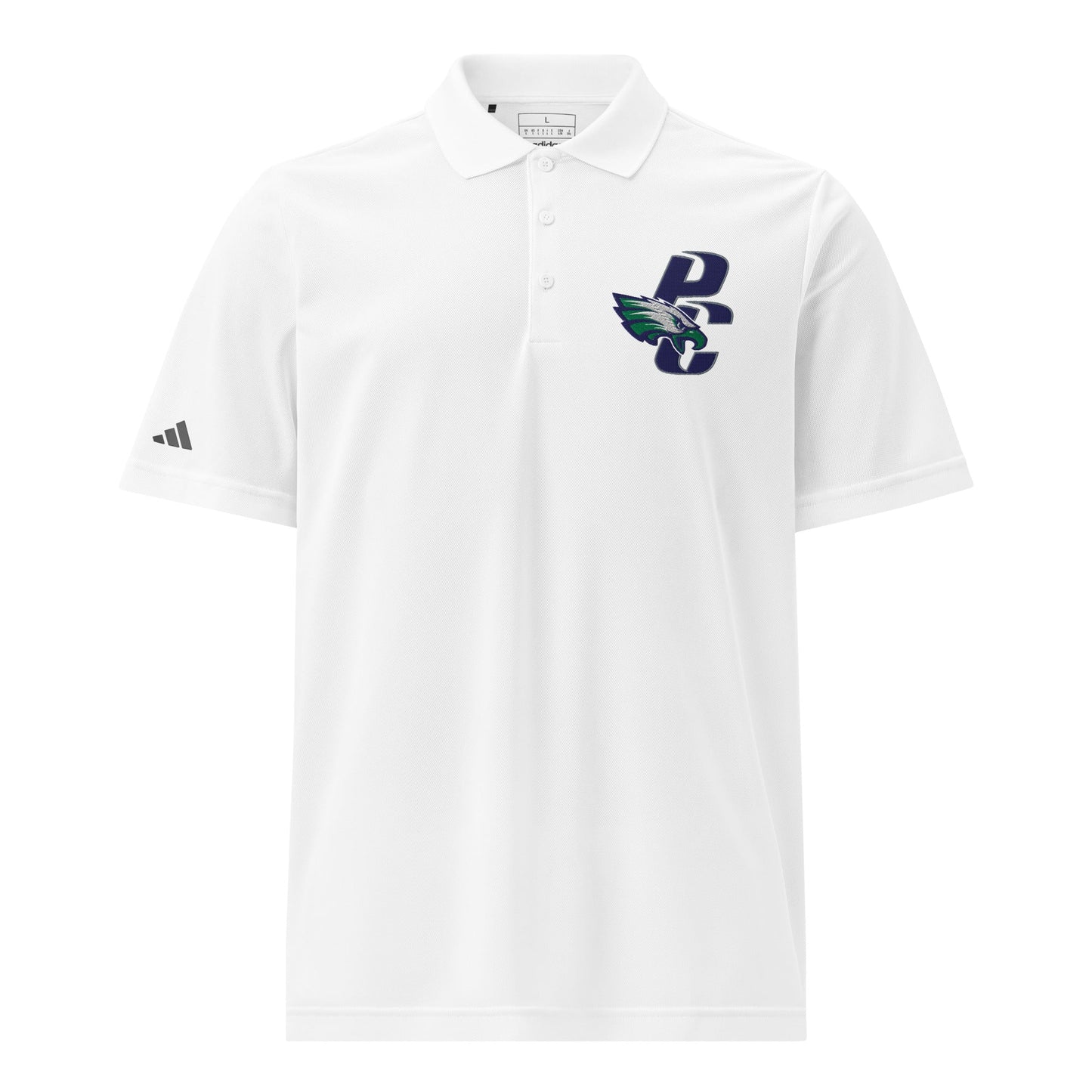 Signature | Embroidered Adidas Sport Polo | PINE CREEK SWIM & DIVE | PC Mascot Logo