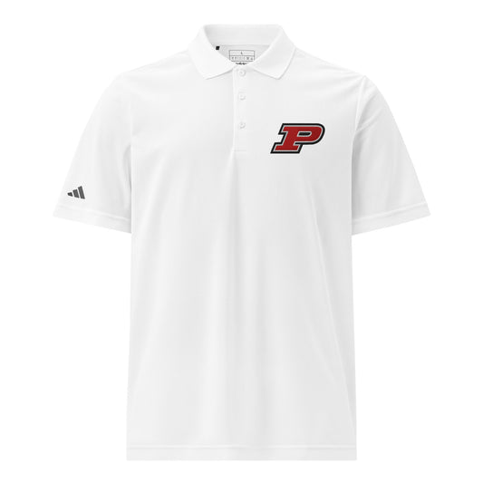 Signature | Embroidered Adidas Sport Polo | Pisgah Rec League | Block P Logo