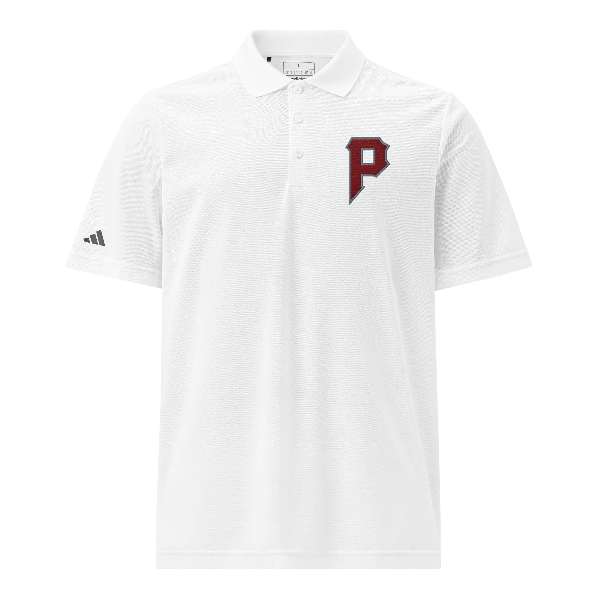 Signature | Embroidered Adidas Sport Polo | Port City Pirates | P-Mark Logo