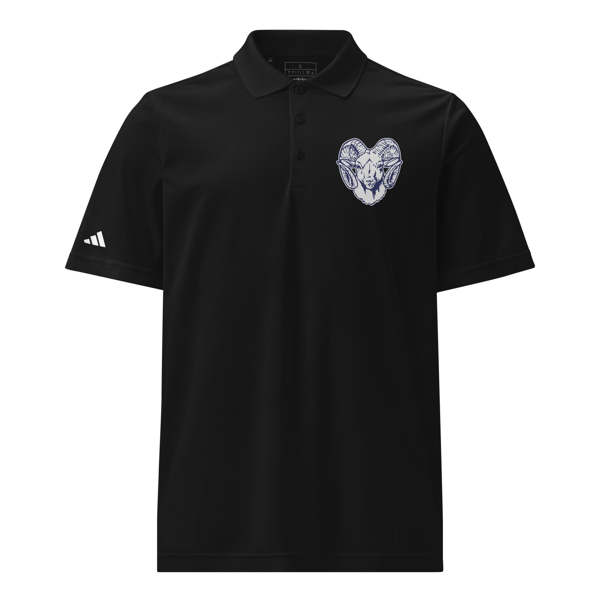 Signature | Embroidered Adidas Sport Polo | Rensselaer Rams