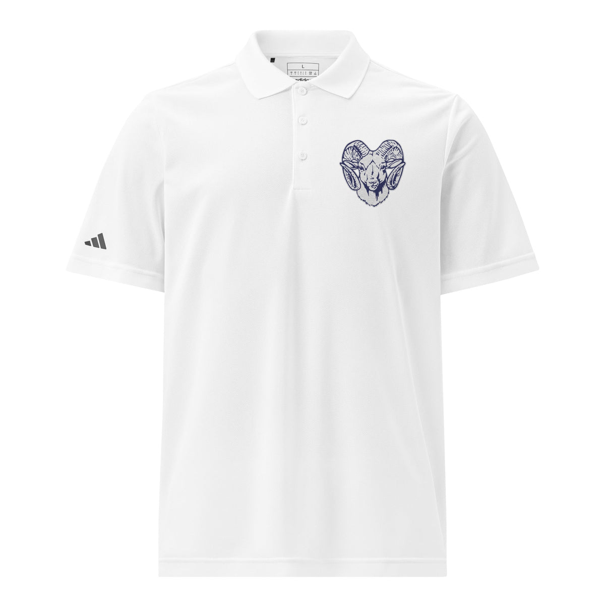Signature | Embroidered Adidas Sport Polo | Rensselaer Rams