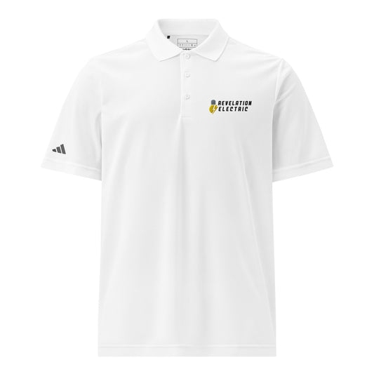 Signature | Embroidered Adidas Sport Polo | Revelation Electric | Logo
