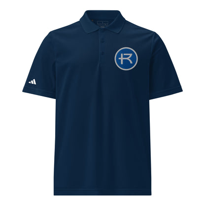 Signature | Embroidered Adidas Sport Polo | Rockhurst University - Doctor of Physical Therapy School | Badge Logo