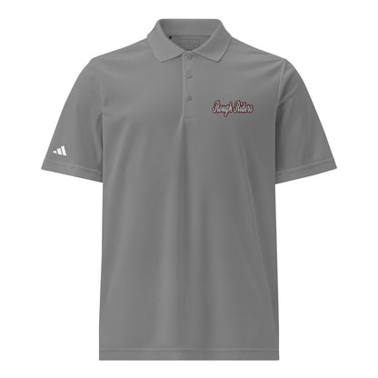 Signature | Embroidered Adidas Sport Polo | Rough Riders | Script Logo