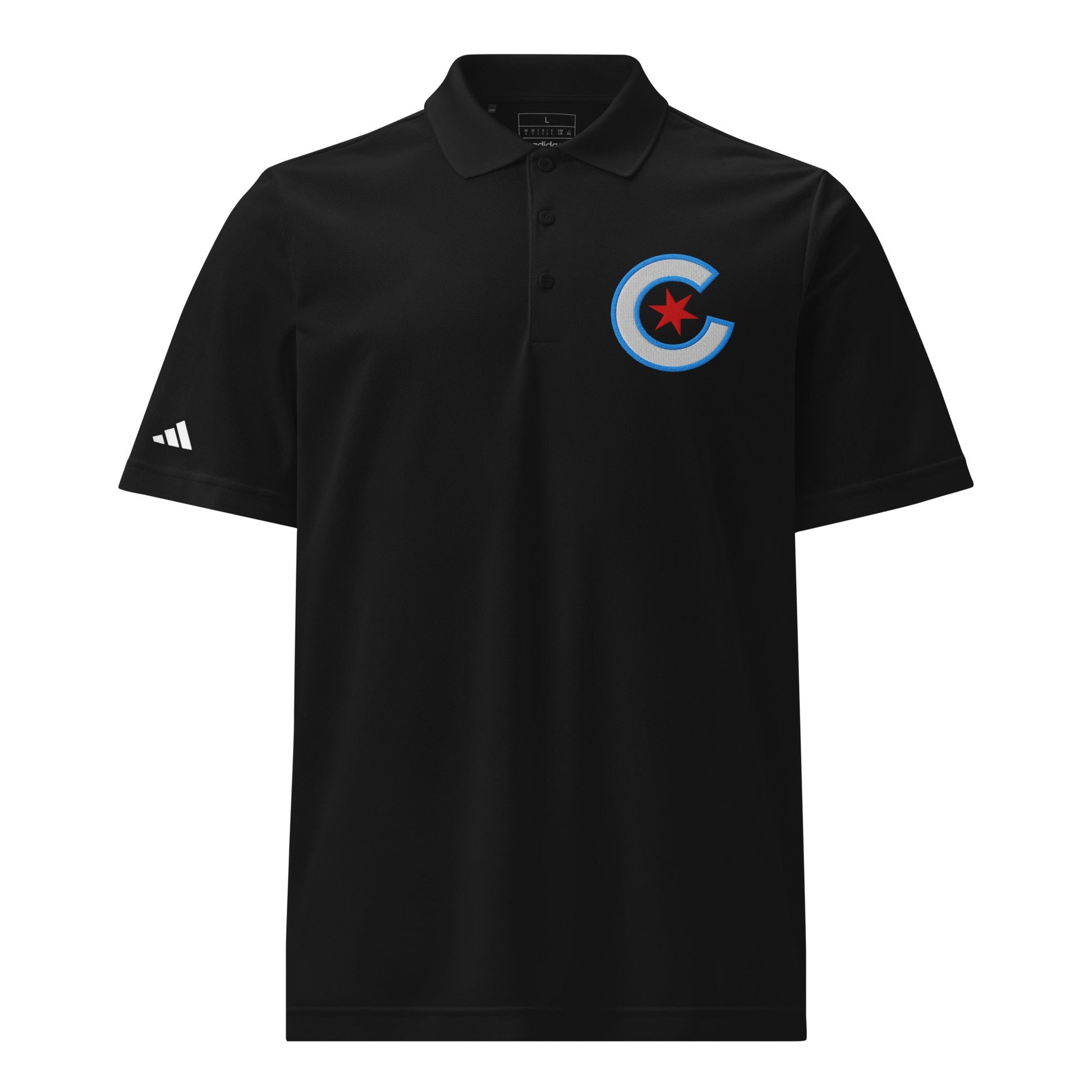 Signature | Embroidered Adidas Sport Polo | Santa Teresa Cubs | C Logo