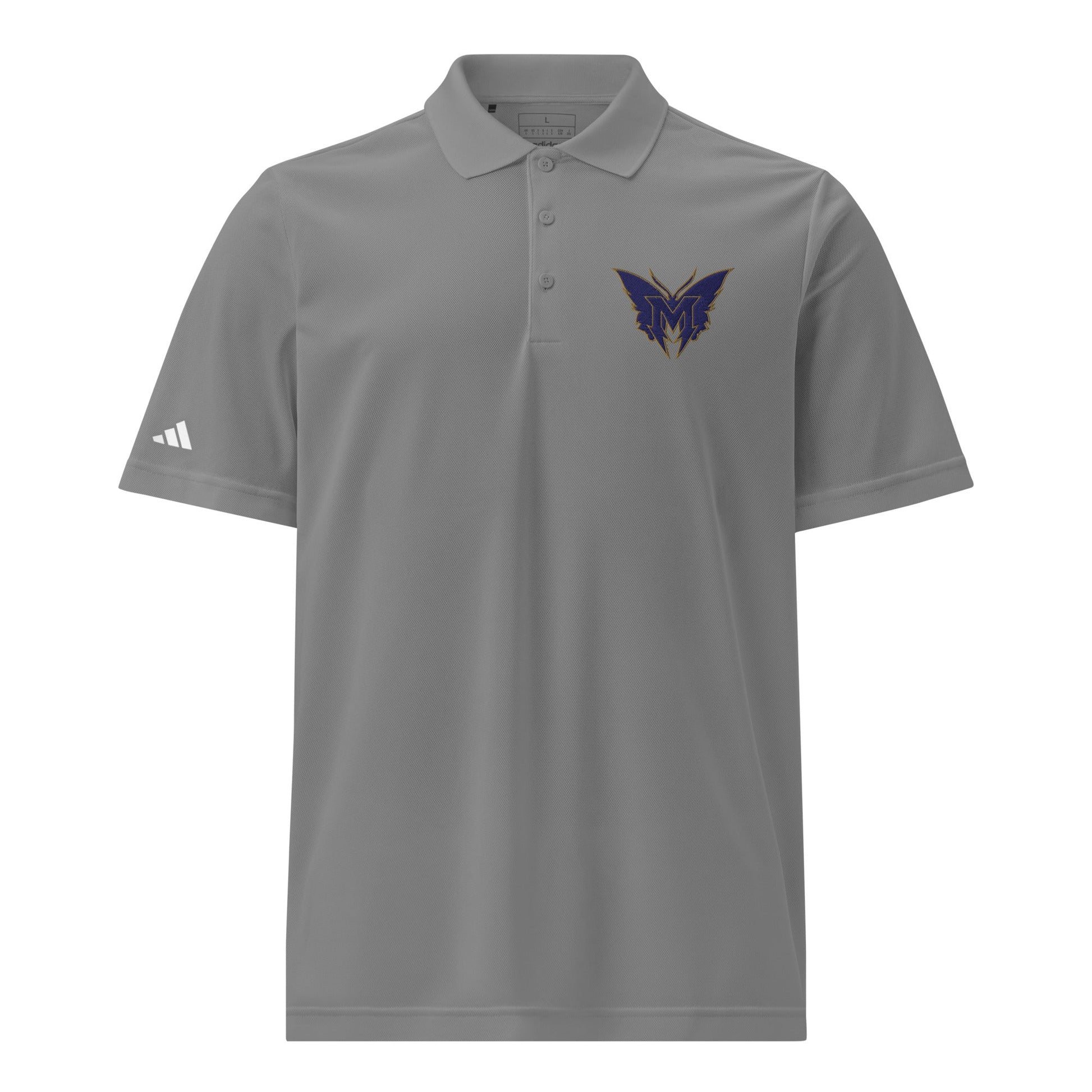 Signature | Embroidered Adidas Sport Polo | SoCal Monarchs | Emblem Logo
