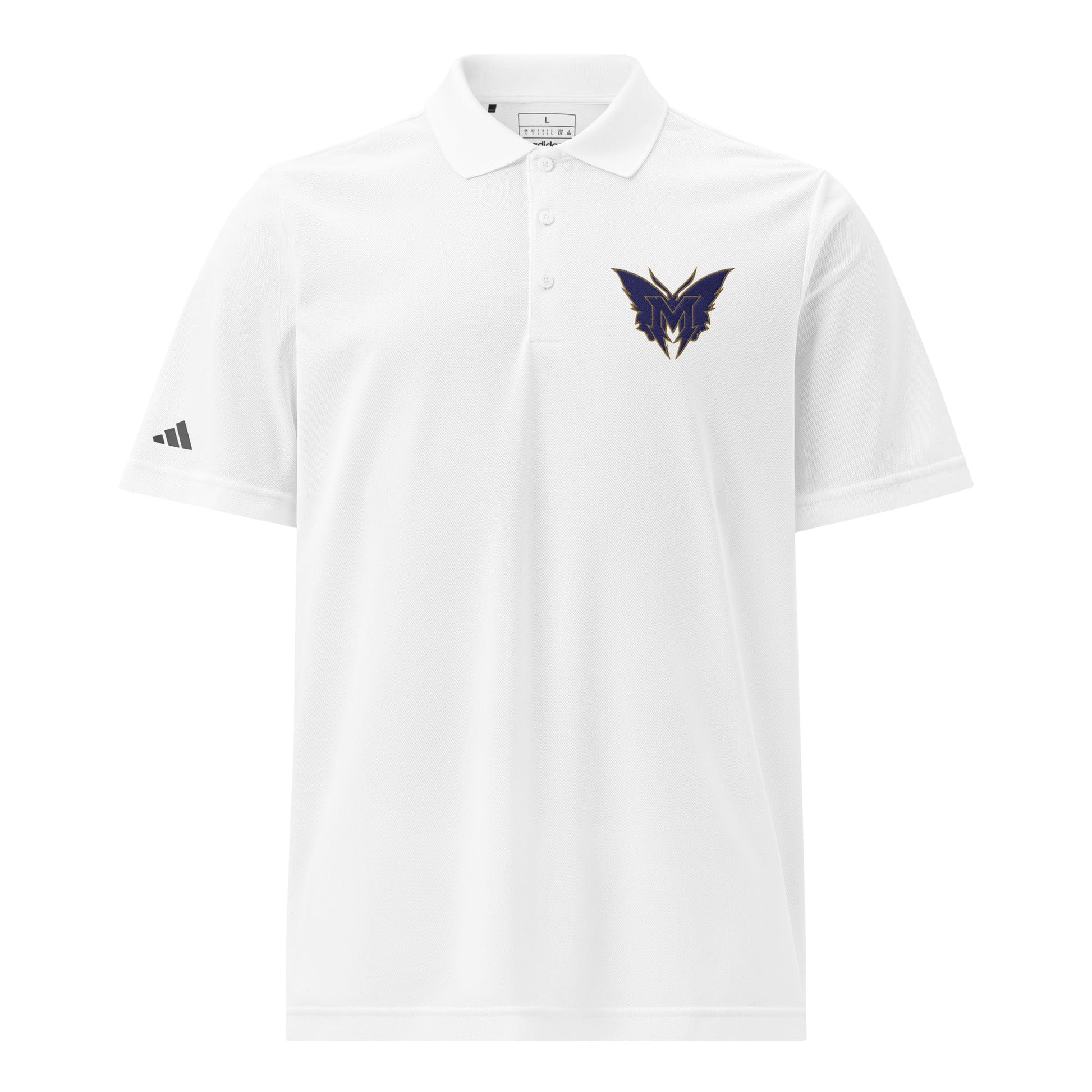 Signature | Embroidered Adidas Sport Polo | SoCal Monarchs | Emblem Logo