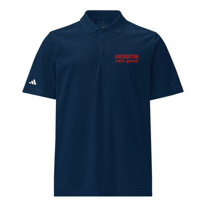 Signature | Embroidered Adidas Sport Polo | Souderton Color Guard | Crest Logo