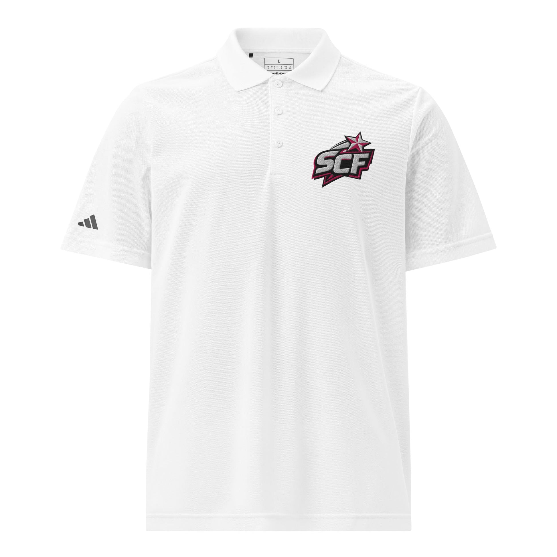 Signature | Embroidered Adidas Sport Polo | Sutton Cheer Force | SCF Logo