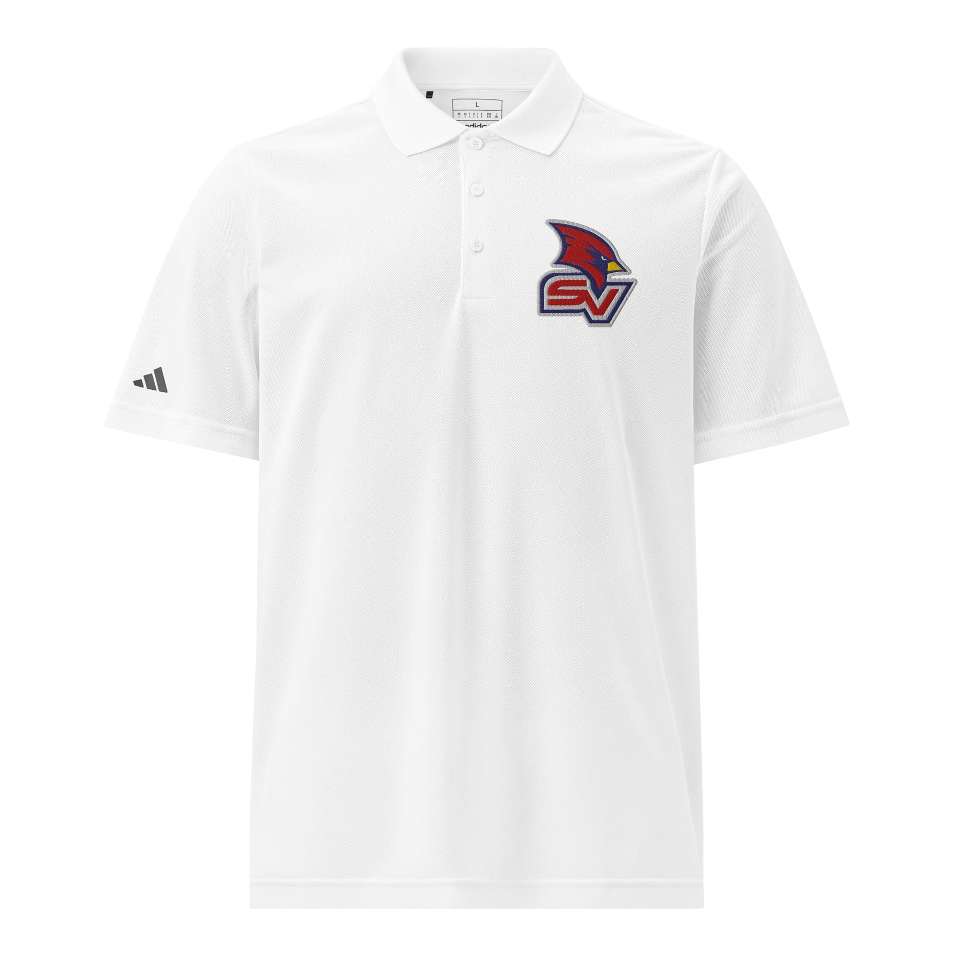 Signature | Embroidered Adidas Sport Polo | SVSU Feature twirlers | Icon Logo