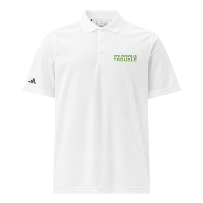 Signature | Embroidered Adidas Sport Polo | Taylorsville Trouble | Shield Logo