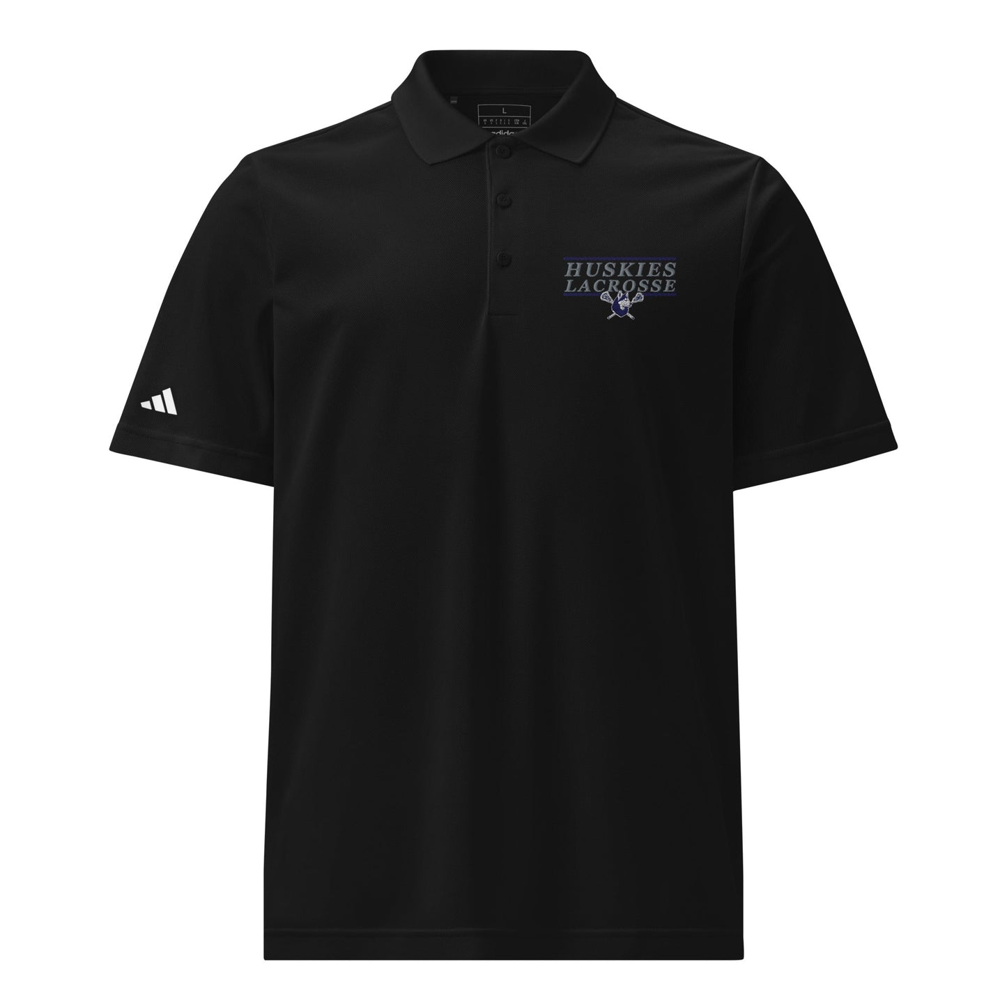Signature | Embroidered Adidas Sport Polo | UW Women's Club Lacrosse