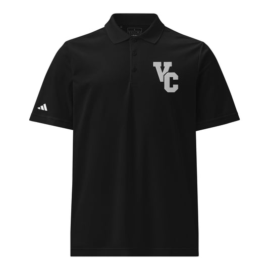 Signature | Embroidered Adidas Sport Polo | VCMS cheer | Lettermark Logo