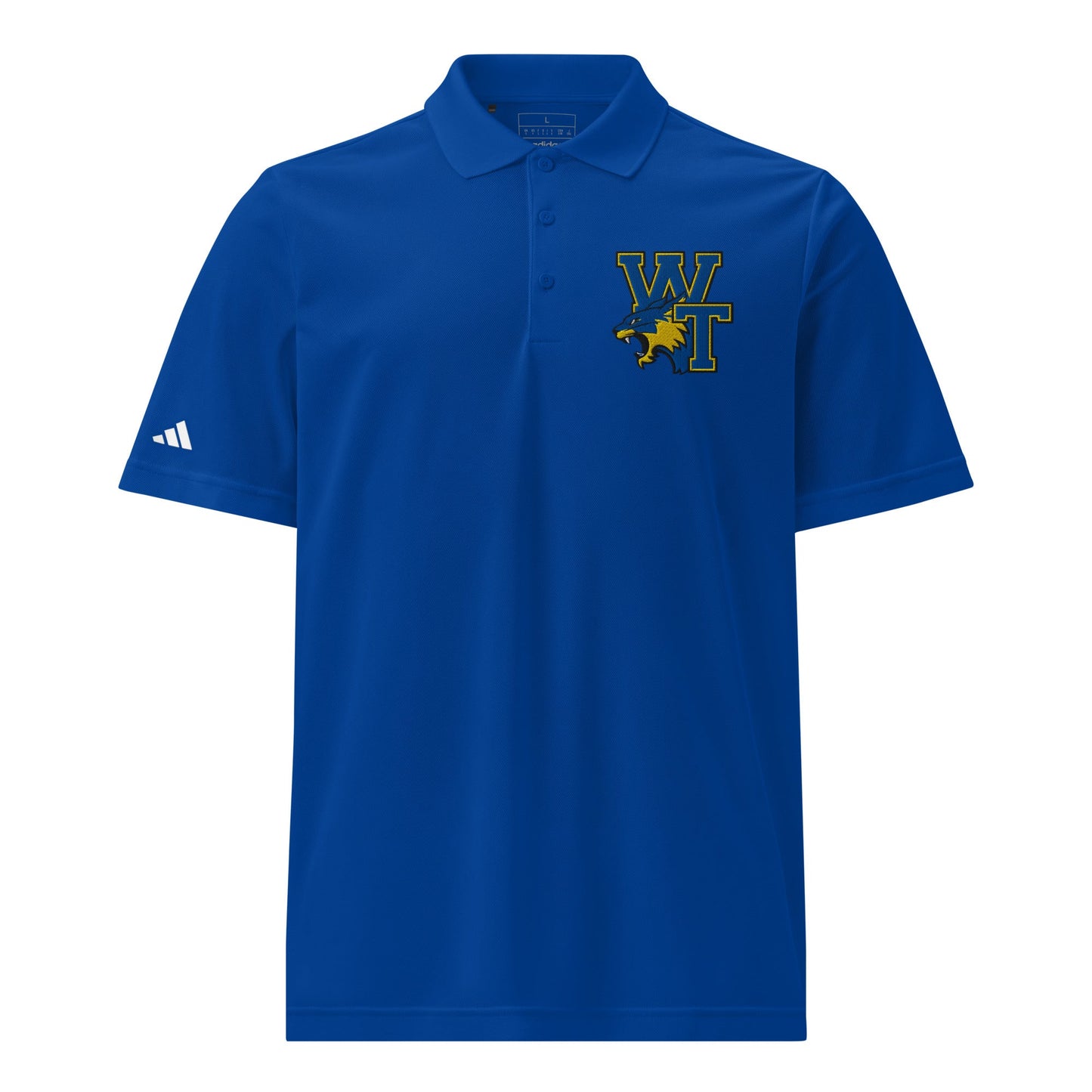 Signature | Embroidered Adidas Sport Polo | Wilcox Soccer | WT Logo