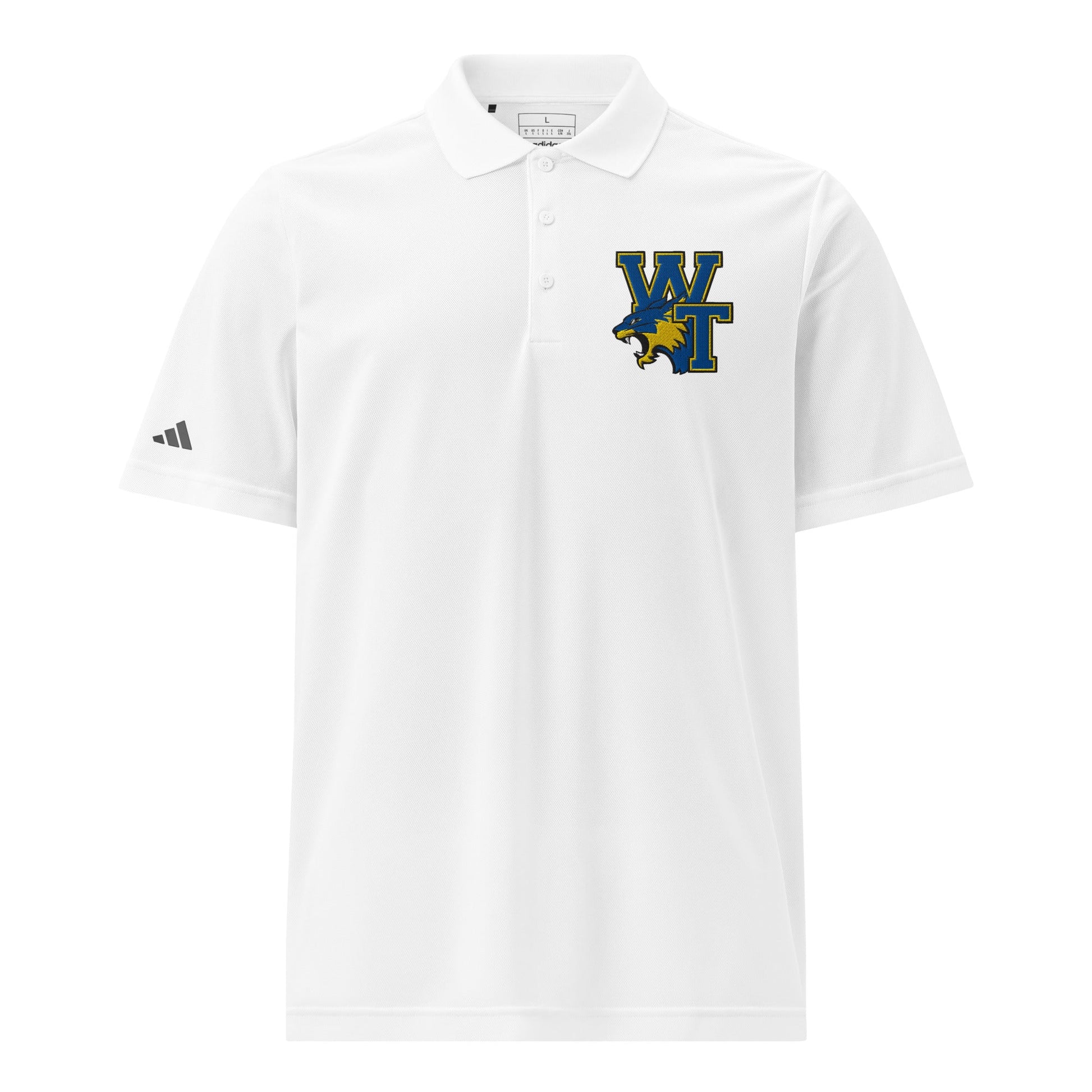 Signature | Embroidered Adidas Sport Polo | Wilcox Soccer | WT Logo