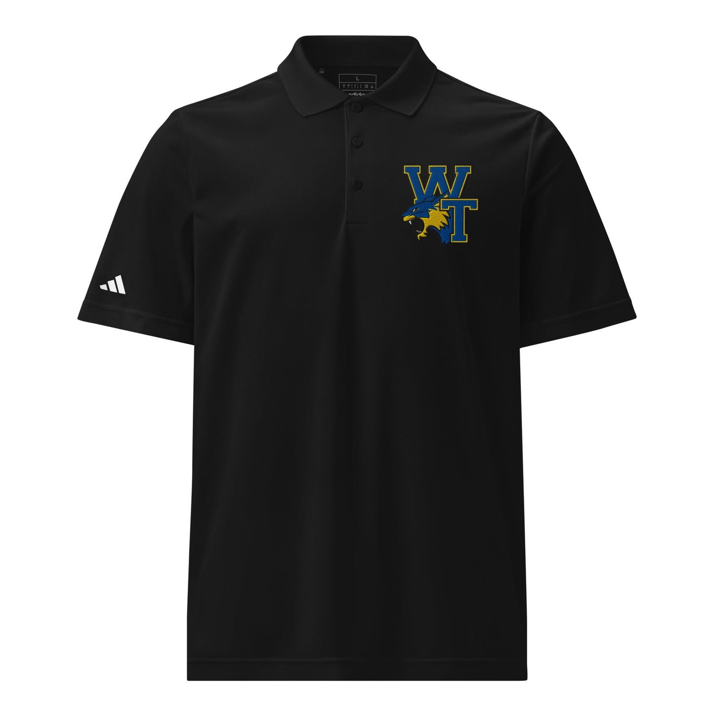 Signature | Embroidered Adidas Sport Polo | Wilcox Soccer | WT Logo