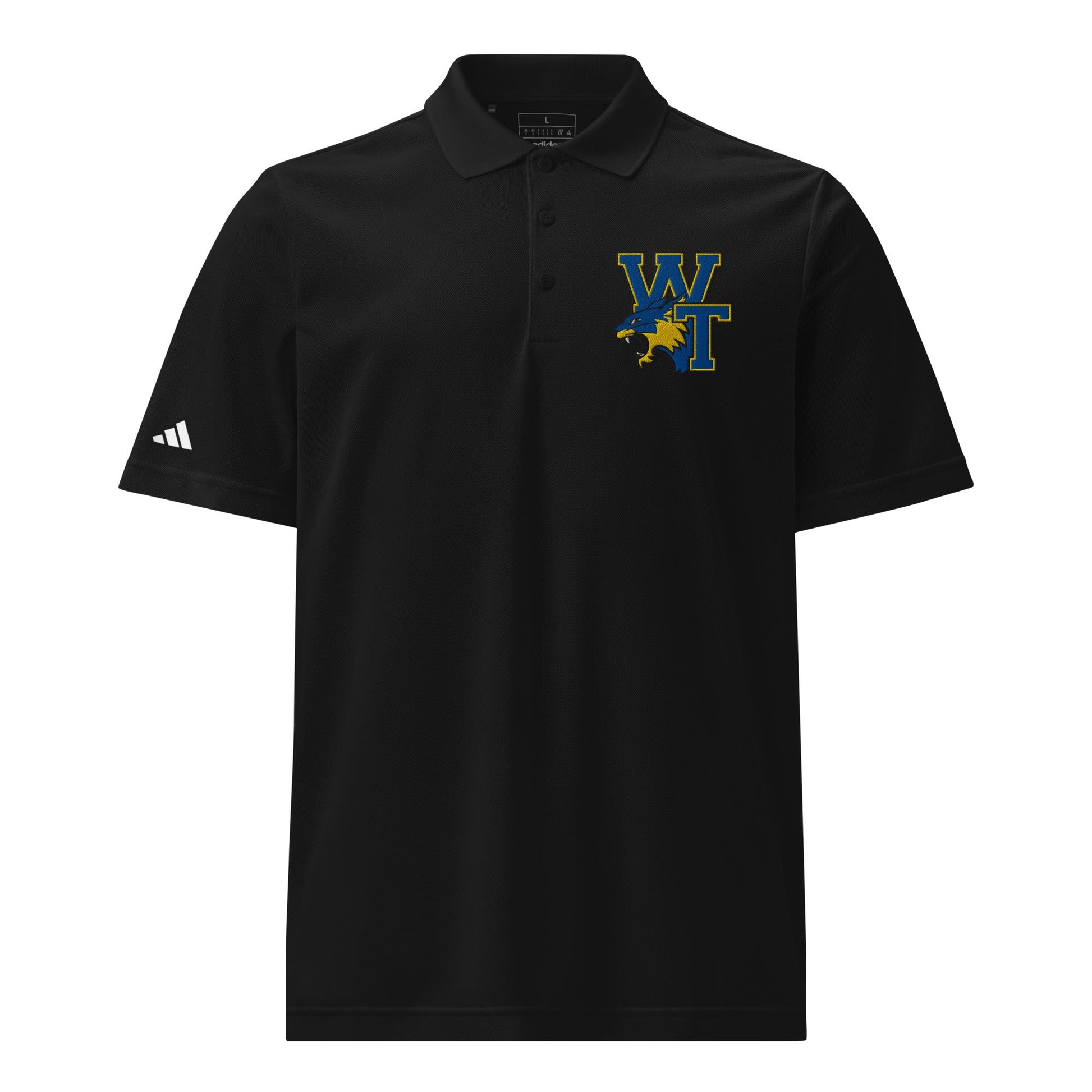 Signature | Embroidered Adidas Sport Polo | Wilcox Soccer | WT Logo