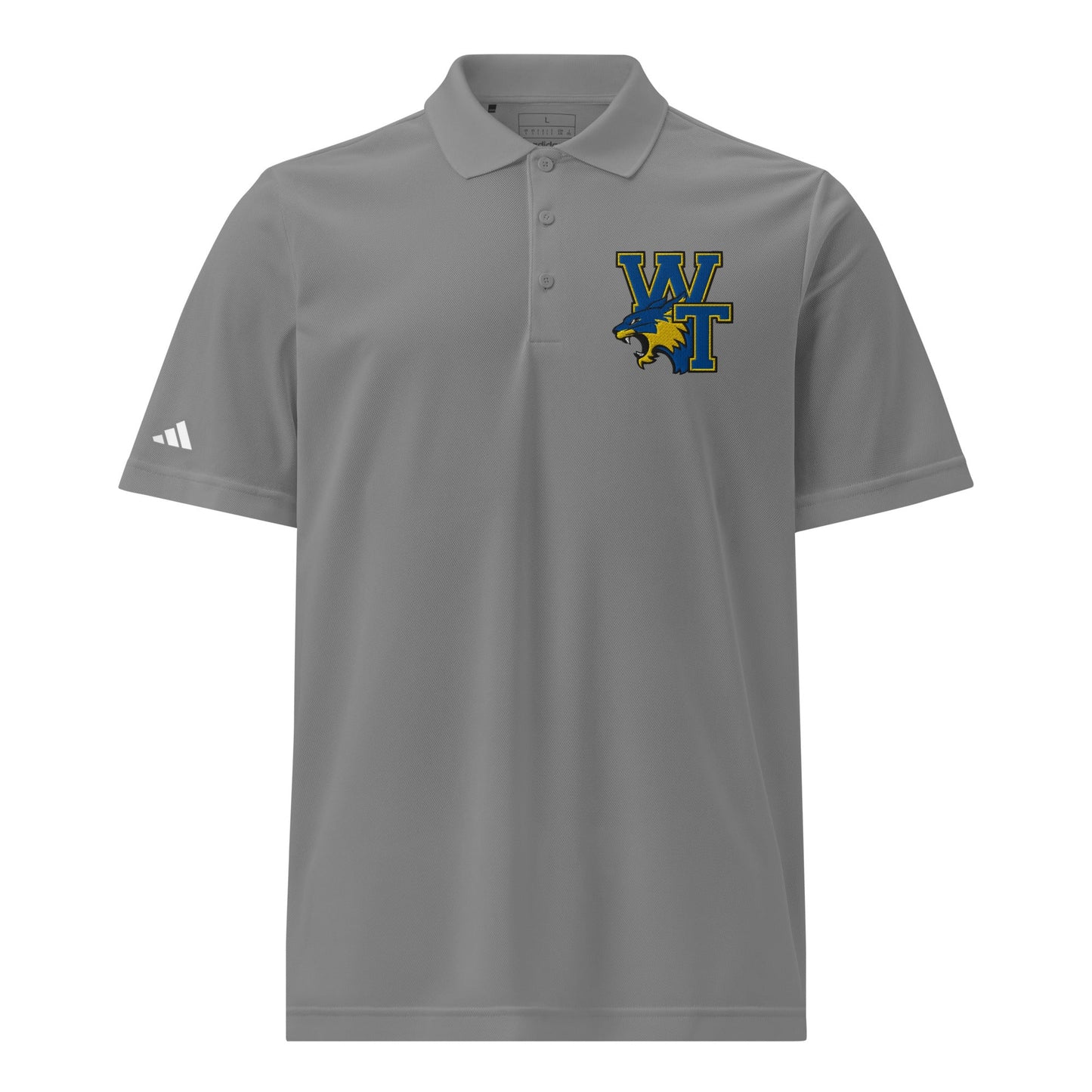Signature | Embroidered Adidas Sport Polo | Wilcox Soccer | WT Logo